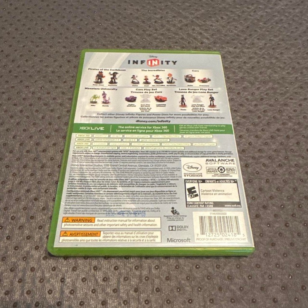 Xbox‎ 360 Infinity Game - Picture 2 of 4